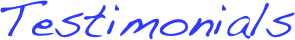 Testimonials